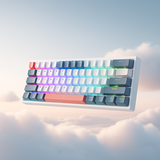 Machenike K500-B61 – 60% Wired Mechanical Gaming Keyboard with Hot-Swap and RGB Backlight