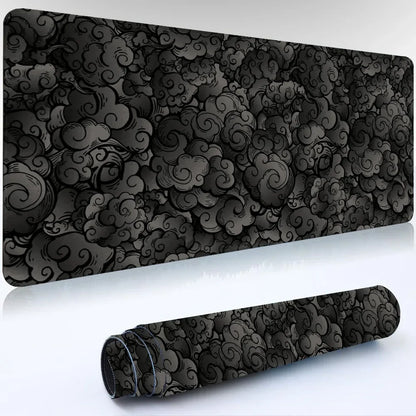 Japan Cloud XXL Gaming Desk Mat – Stitched-Edge Anime Mouse Pad
