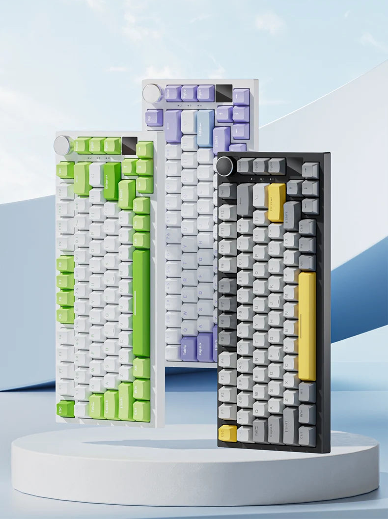 AK820 / AK820 Pro — 75% Wireless Mechanical Keyboard | Tri-Mode, RGB, Metal Knob