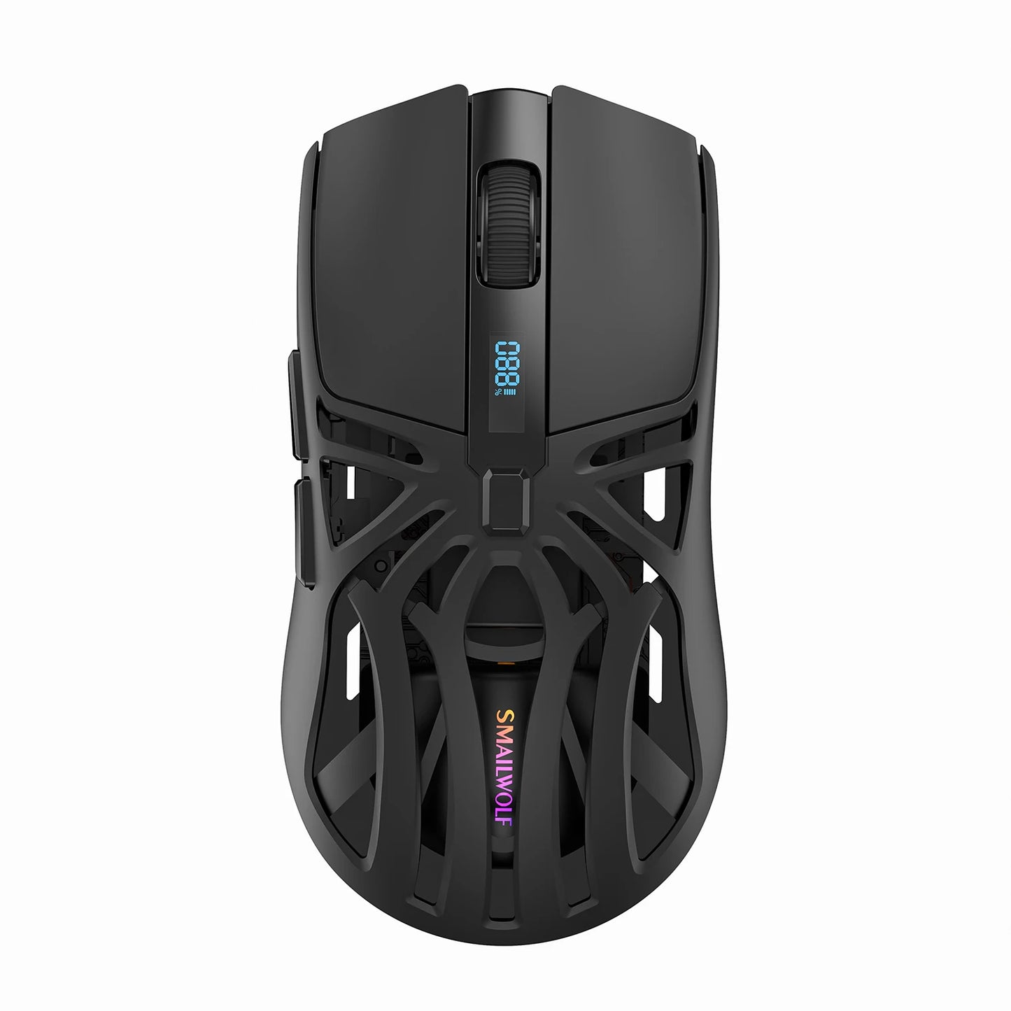 SMAILWOLF RS8 – Tri‑Mode Lightweight Wireless Gaming Mouse with RGB & Display