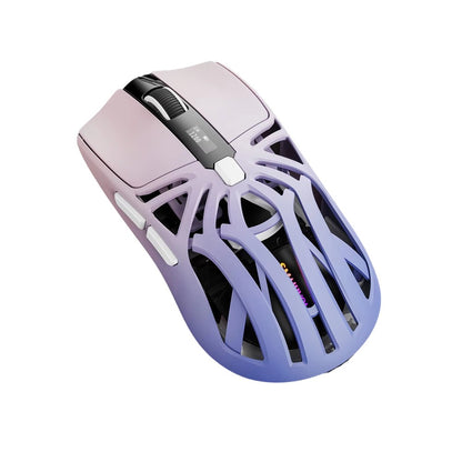 SMAILWOLF RS8 – Tri‑Mode Lightweight Wireless Gaming Mouse with RGB & Display