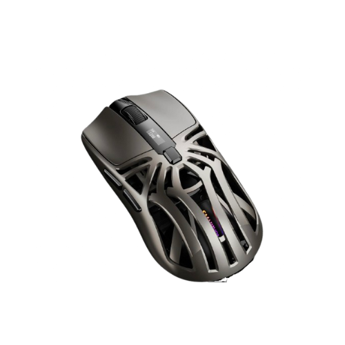 SMAILWOLF RS8 – Tri‑Mode Lightweight Wireless Gaming Mouse with RGB & Display